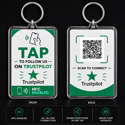 Trustpilot Review NFC Keyring